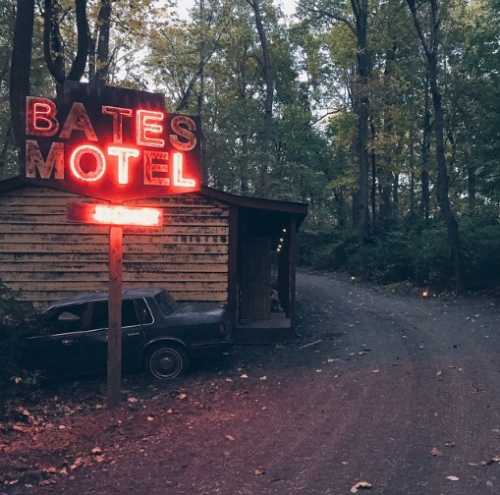 The Bates Motel at Arasapha Farms. 