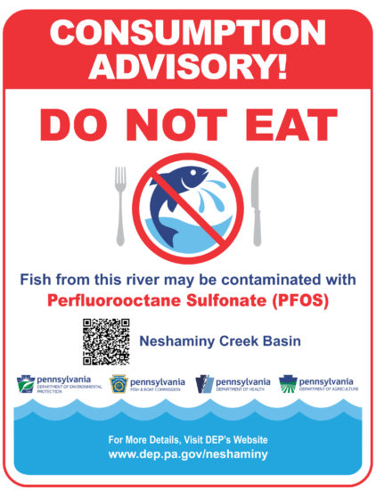 PFOS is one of a group of perfluoroalkyl and polyfluoroalkl chemical substances (PFAS) that readily bioaccumulates in fish tissue.