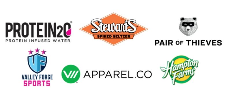 Spikeball sponsors.
