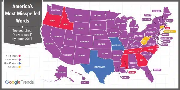 Do You Know Pennsylvania’s Most Misspelled Word? it's sauerkraut!