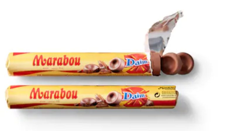 Marabou Daim Chocolate Roll 