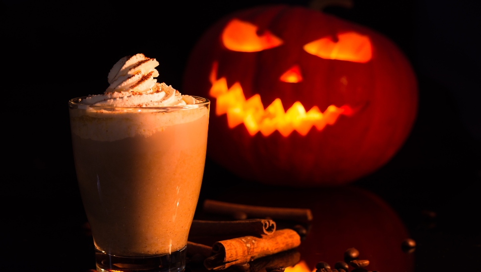Pumpkin Spice Life with jack o lantern.
