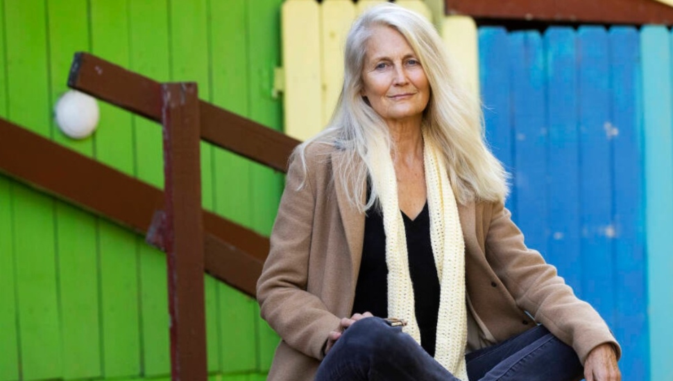 woman sitting of the Humane Prison Hospice Project