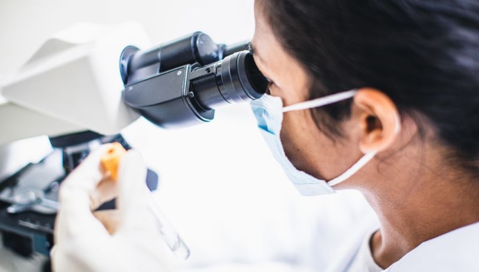 woman scientist and Johnson & Johnson