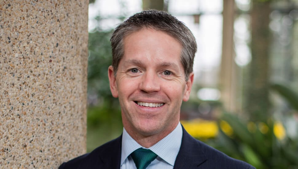 Paul Redman, CEO of Longwood Gardens