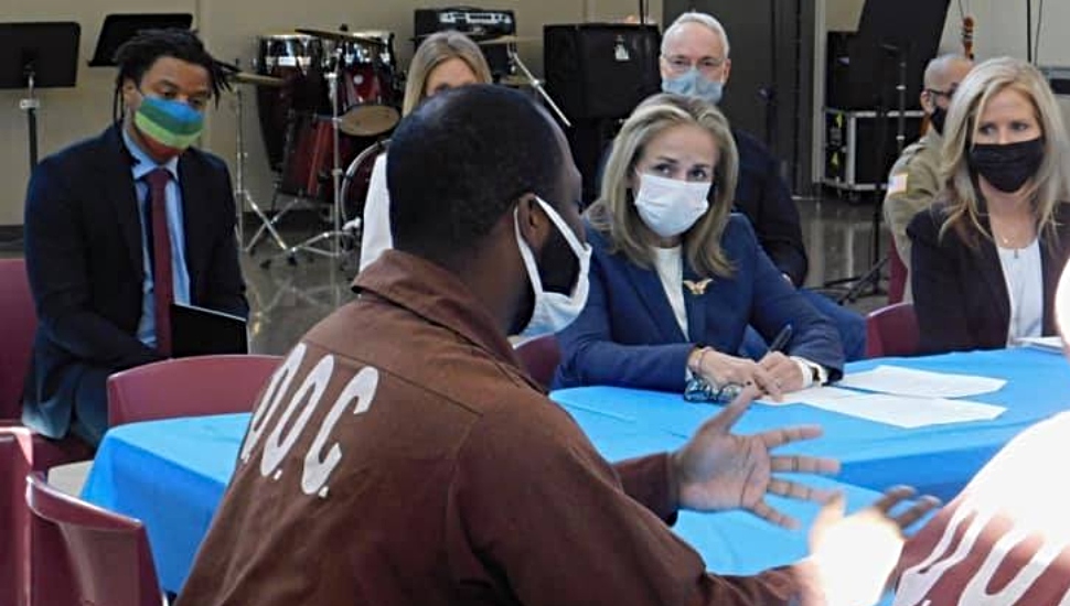 U.S. Rep. Madeleine Dean visited SCI Phoenix in Skippack