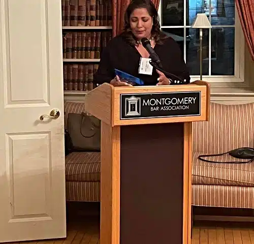 Montgomery Bar Association Honors Marilou Watson, Esq., Recipient of the 2021 Margaret Richardson Award.