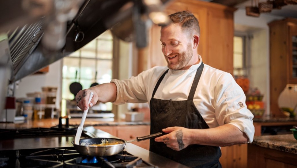 Grace Winery's Executive Chef Dan Wood.