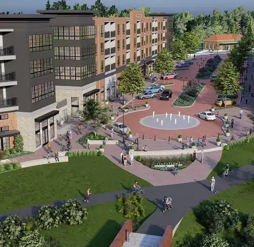 Rendering of Riverfront at Royersford.