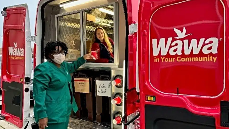Wawa Foundation Coffee Van