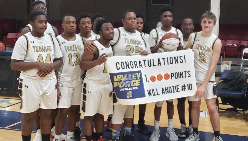 Valley Forge Military Academy’s Will Anozie Makes Top 5 Scorer in Nation