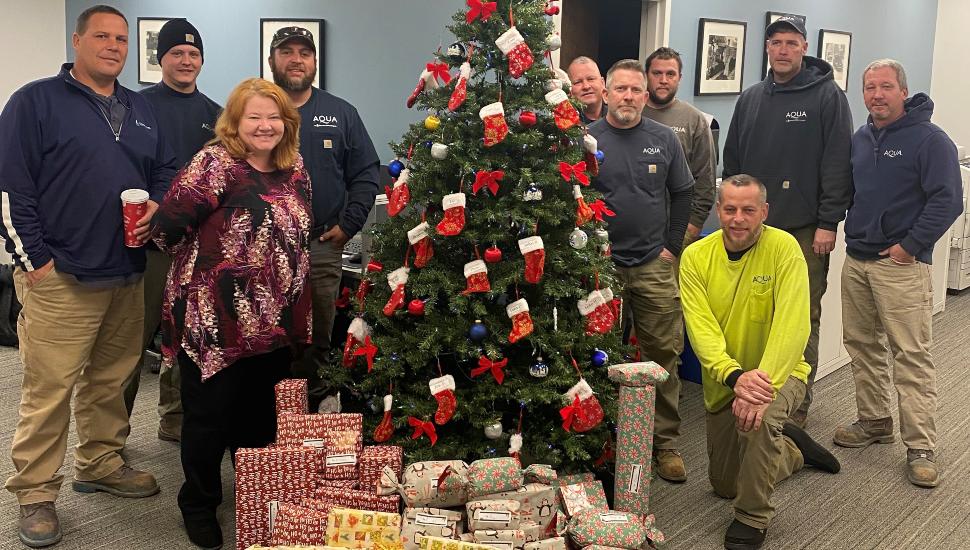 christmas group donation