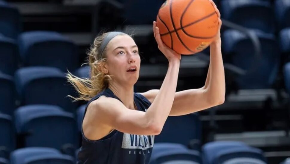 Villanova University freshman Luch Olsen.