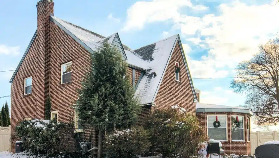 A corner Tudor home in Pilgrim Gardens.
