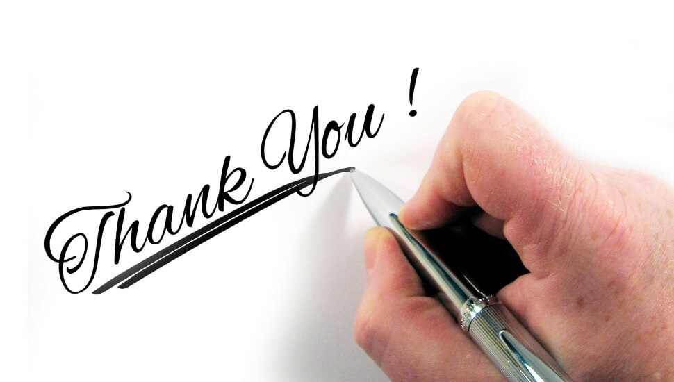Thank You Note.