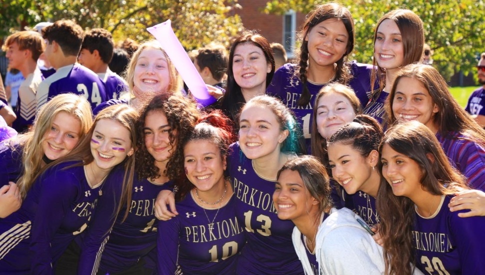 volleyball perkie school cover