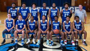 Manor College Men's Basketball Team Photo (2021-2022)
