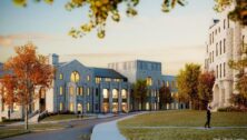 Former Sunoco CEO contributes to renovations to Villanova engineering building as shown in this rendering.