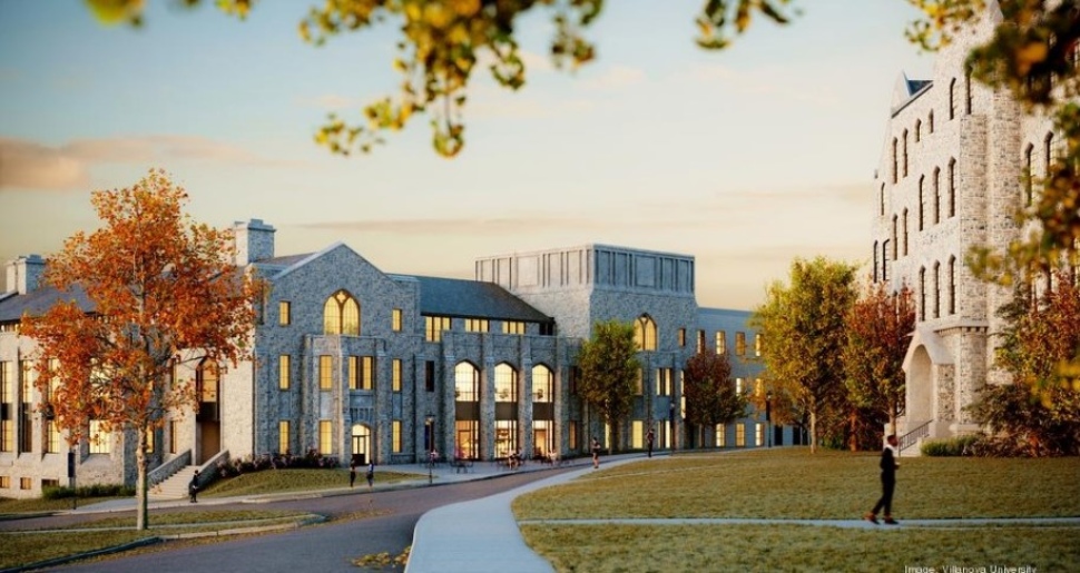 Former Sunoco CEO contributes to renovations to Villanova engineering building as shown in this rendering.