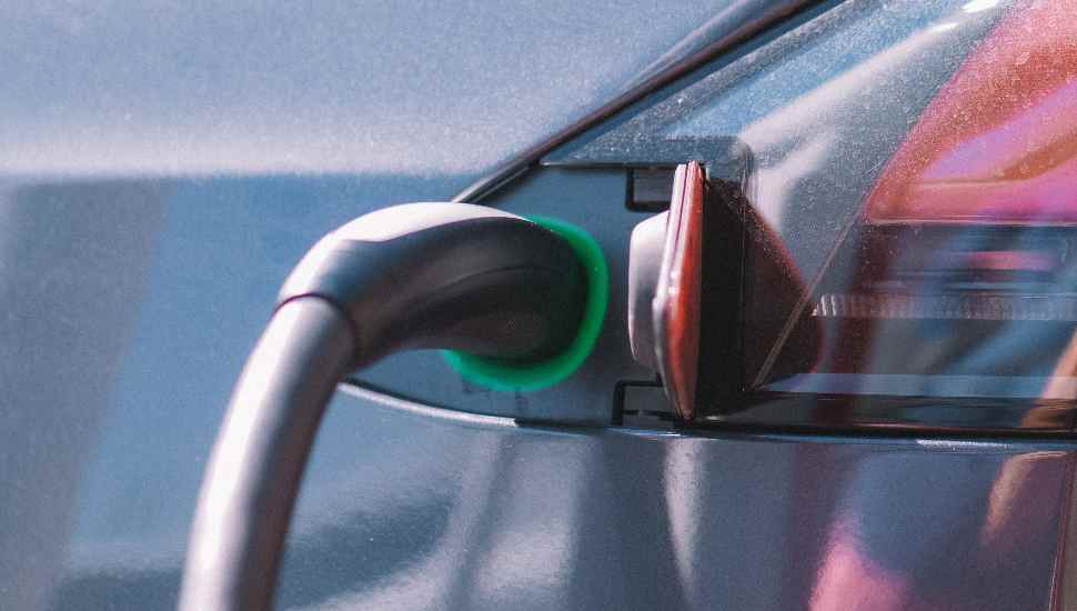 car with plug