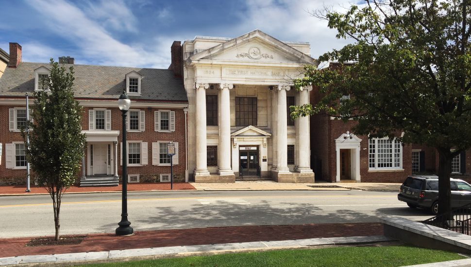 former bank building