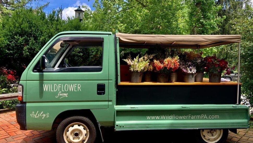 green truck