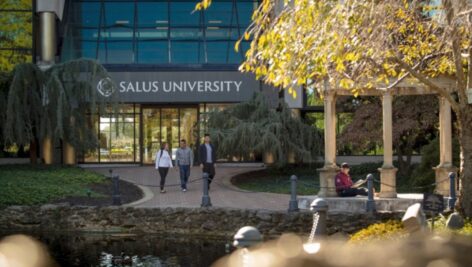Salus University healthcare professions