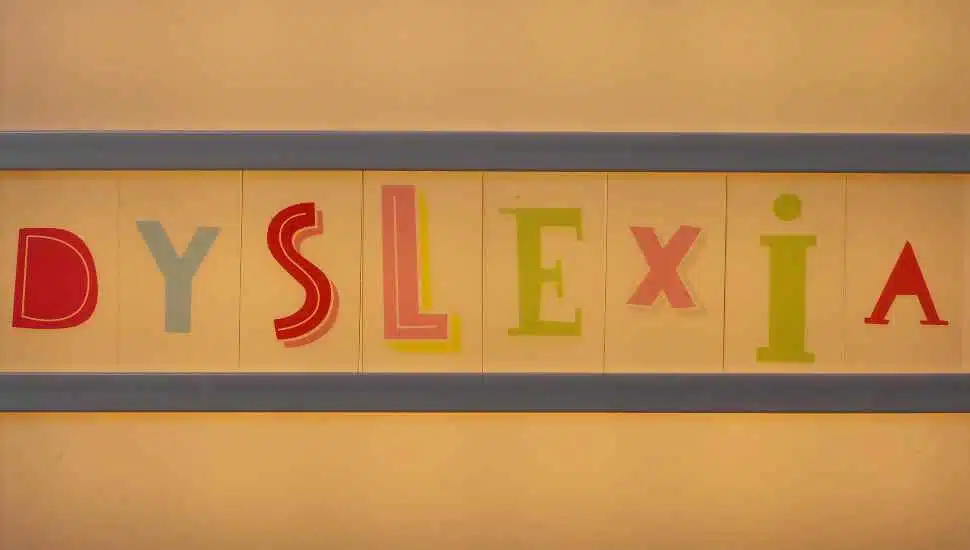 word with colored letters