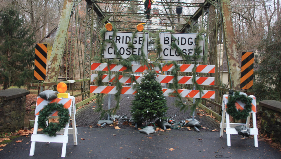 Fetters Mill Bridge in Bryn Athyn