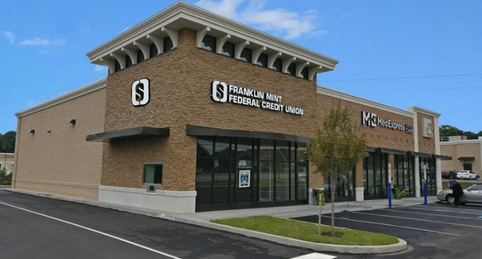 A Franklin Mint Federal Credit building in Delaware County