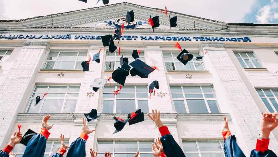 hats in the air for student loans