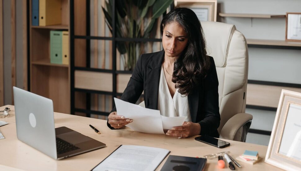 woman taking one-credit class
