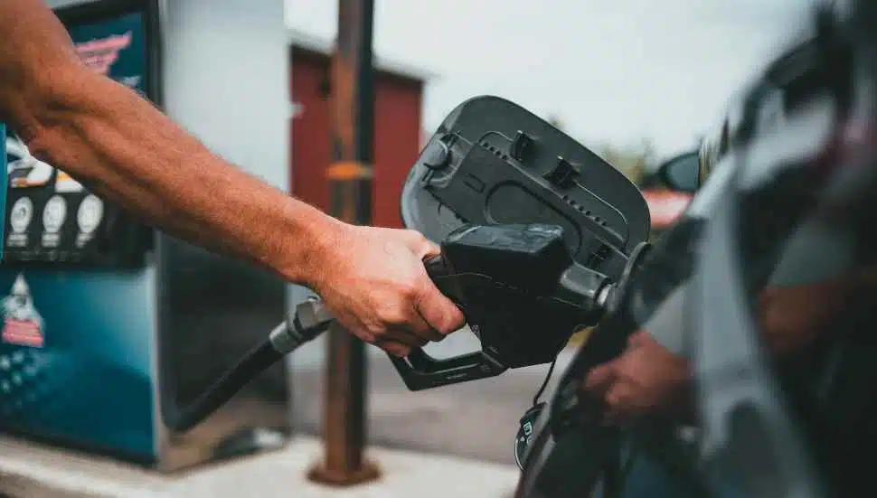 pumping gas
