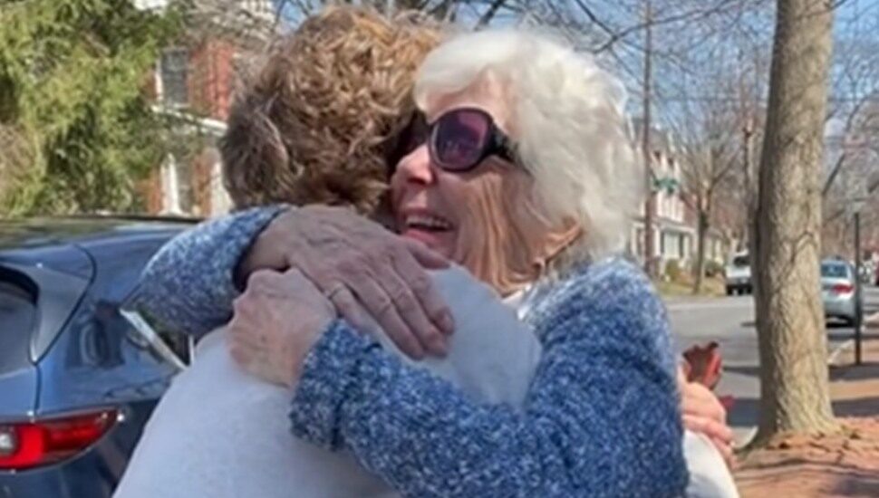 Newsweek: Video of West Chester Grandmother Who Finds Out Her Family is Moving Closer Goes Viral