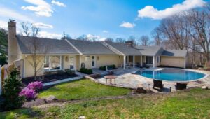 house with pool in montco