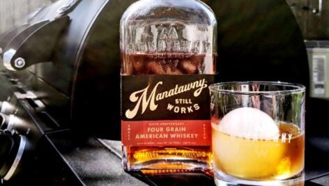 four grain whiskey manatawny still works FB