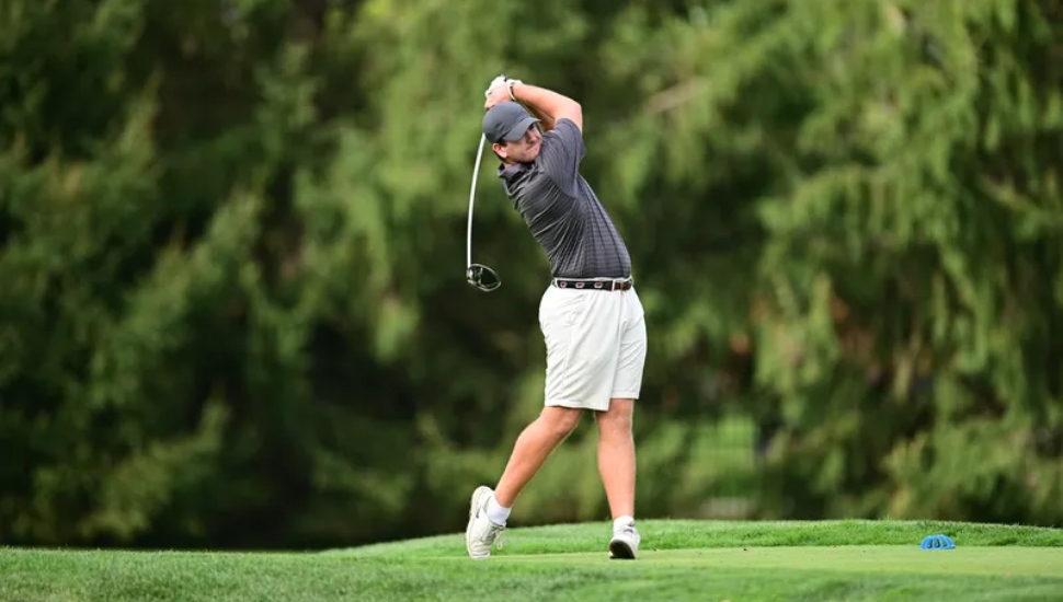 St. Joseph's University golfer Wills Montgomery