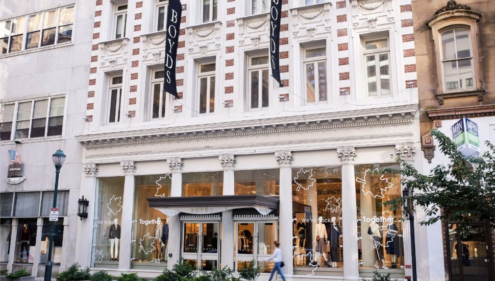 Boyds Philadelphia at 1818 Chestnut Street in Philadelphia