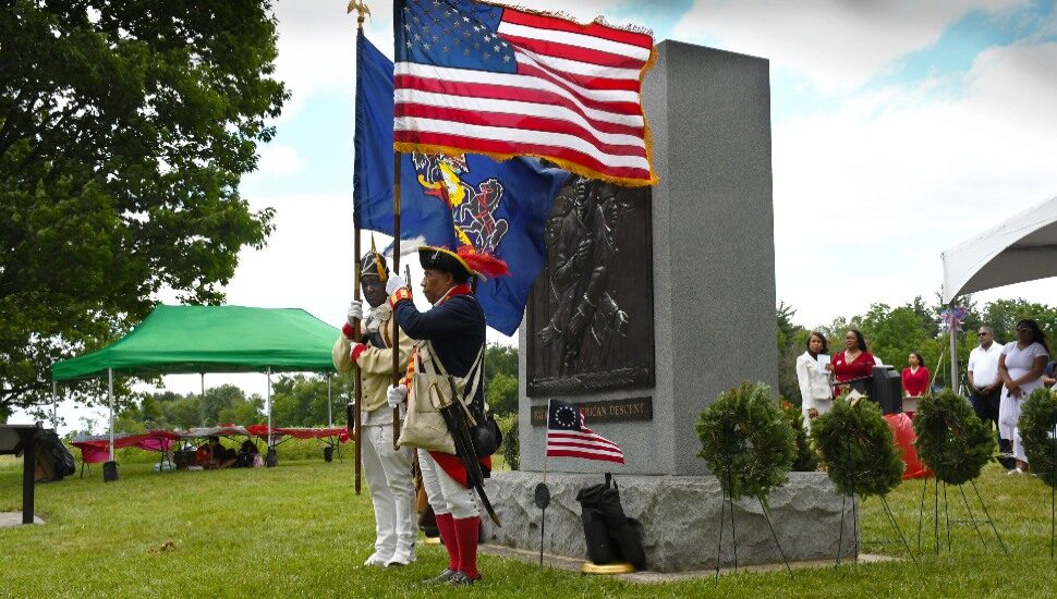 Waysides Honoring Patriots of African Descent Unveiled at Valley Forge National Historical Park