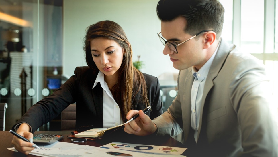 male female investor