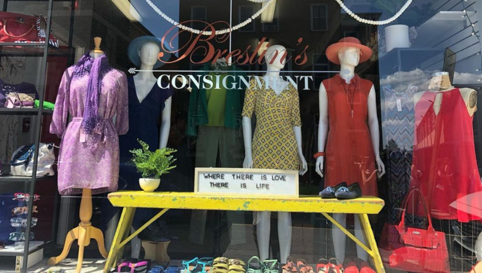 Breslin’s Consignment Corner window