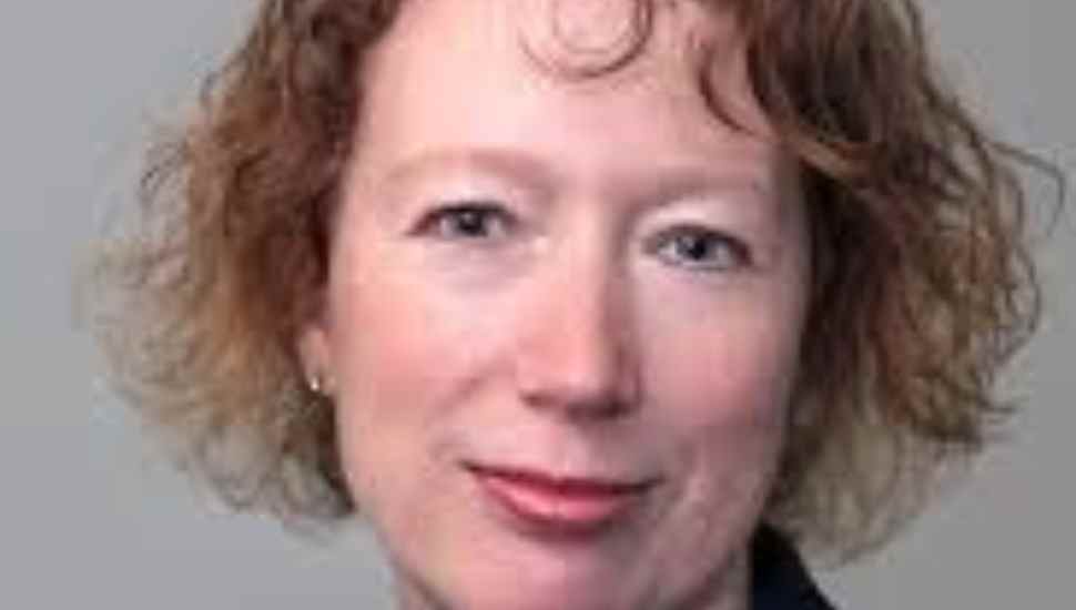 woman with curly hair