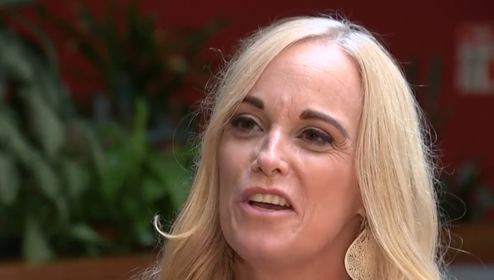 blond woman
