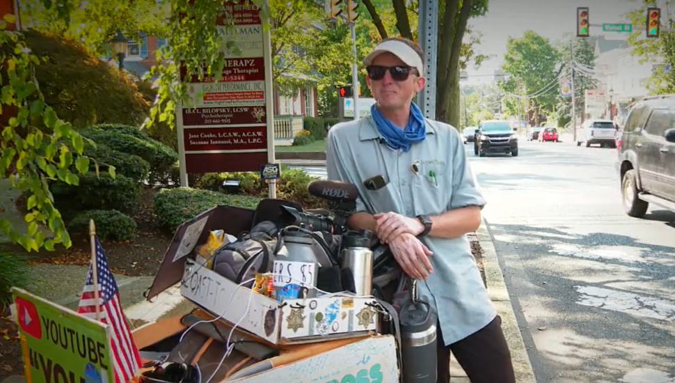 16.7 Million Steps from His Front Door, Utah Man Strolls through Montco on Coast-to-Coast Walk