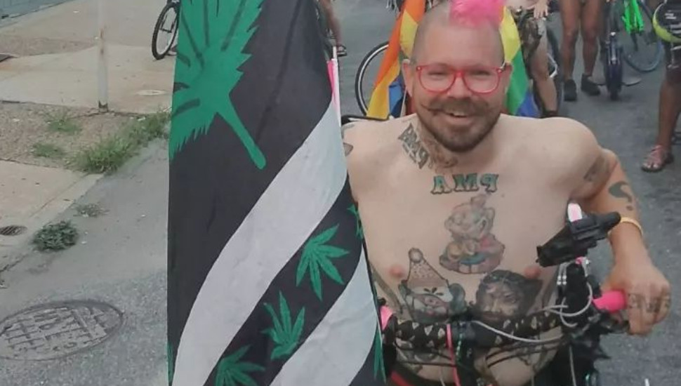 Norristown Resident Modestly Participates in Philadelphia Naked Bike Ride