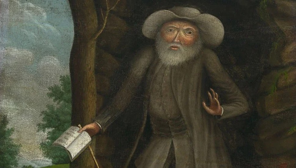 man with hat and beard