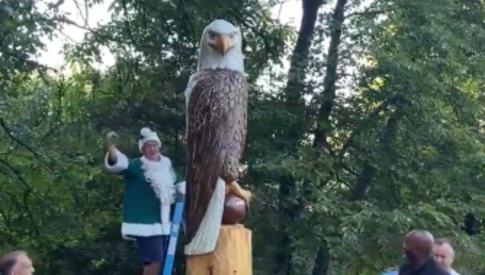 Villanova Eagles Fan Displays Deeply Rooted Sense of Team Devotion