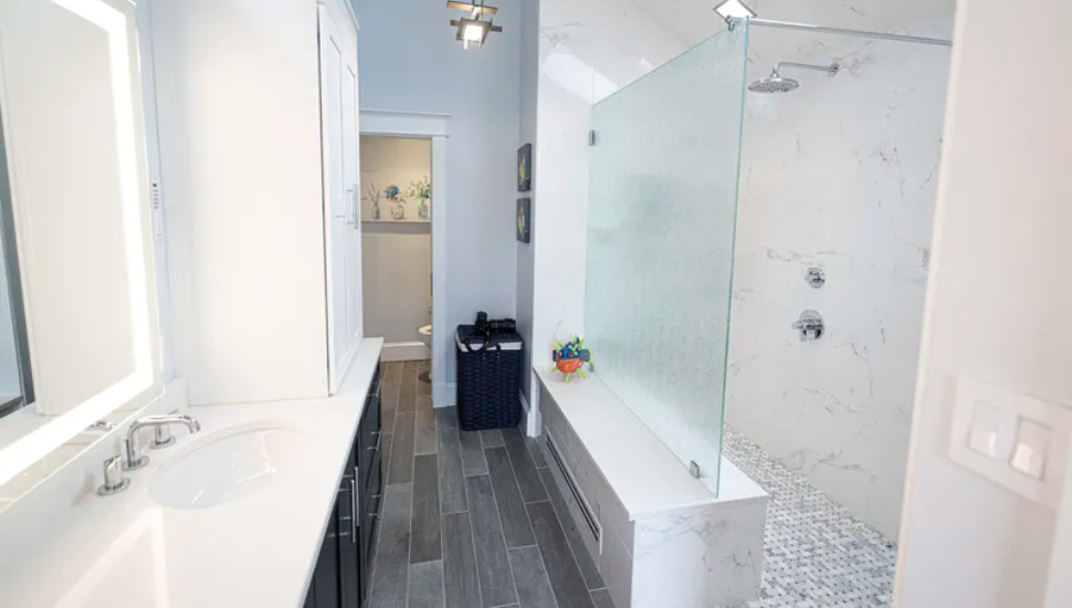 Glenside Couple Designs New Bathroom with Shower ‘Big Enough to Dance In’