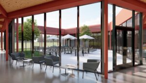 MCCC hospitality Institute architectural rendering