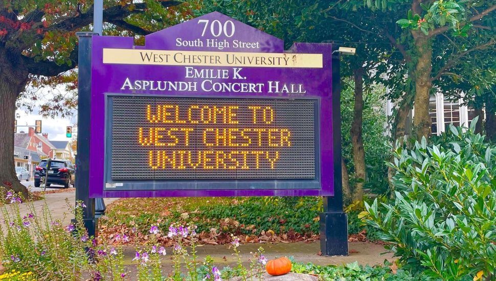 west chester university campus
